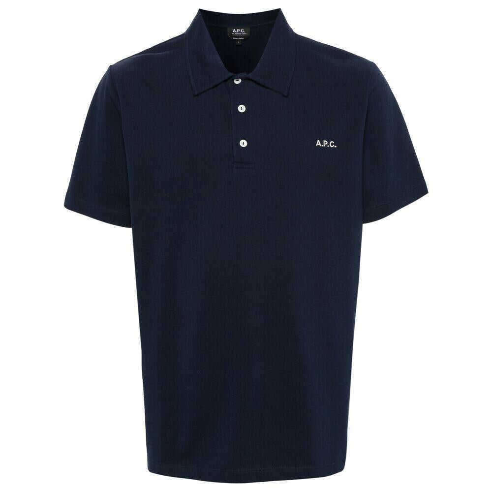 Topuri A.P.C. A.P.C. T-Shirts & Vests BLUE Barbati (BM 16701666) 1