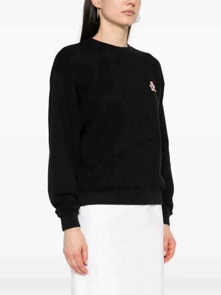 Bluze de trening MAISON KITSUN Speedy Fox Patch Sweatshirt BLACK Femei (BM 16703952) 3