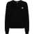 MAISON KITSUN&Eacute; "Speedy Fox Patch" Sweatshirt BLACK