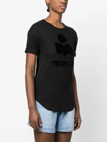 Tricouri ISABEL MARANT ETOILE T-Shirt Koldi BLACK Femei (BM 16703982) 3