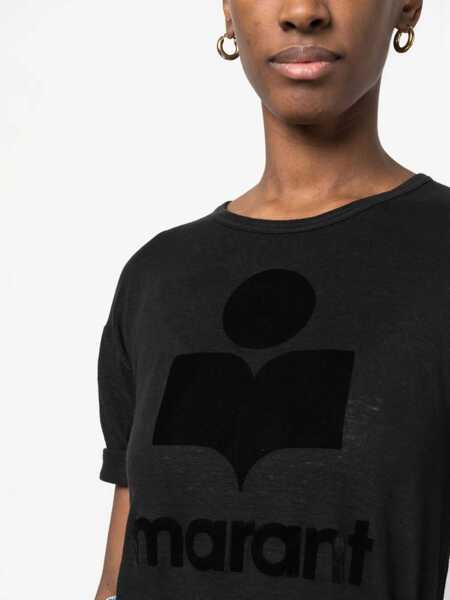 Tricouri ISABEL MARANT ETOILE T-Shirt Koldi BLACK Femei (BM 16703982) 5
