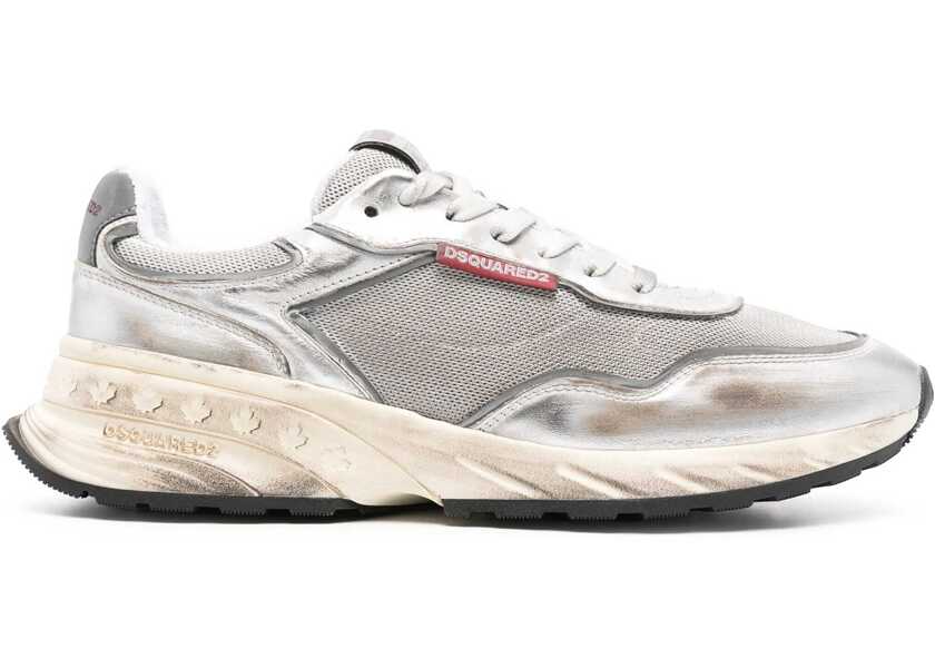 Sneakers DSQUARED2 Sprinter Sneakers ARGENTO Barbati (BM 16704546) 1