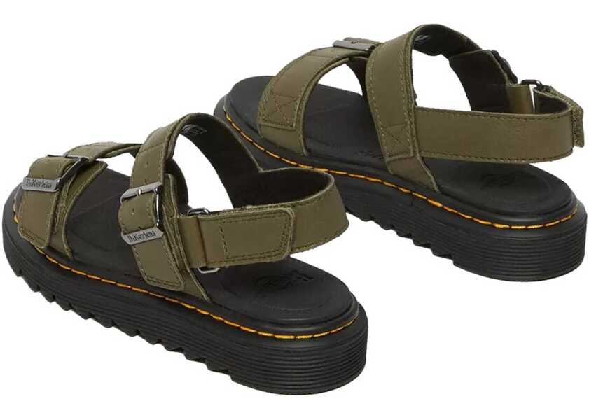 Sandale sport Dr. Martens Kyle J Dms Olive Stellar GREEN Baieti (BM 16704555) 2