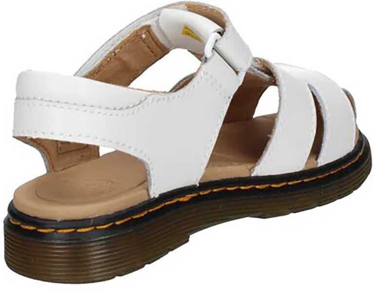 Sandale sport Dr. Martens Moby Ii J White T Lamper WHITE Baieti (BM 16704561) 2