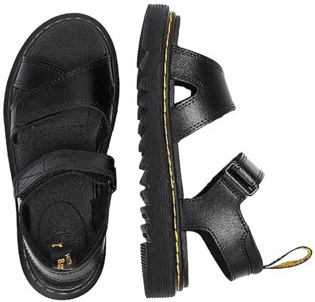 Sandale fara toc Dr. Martens Vossie J Black T Lamper BLACK Fete (BM 16704564) 2