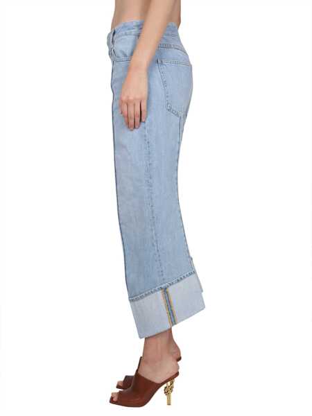 Blugi skinny Bottega Veneta Curved Line Jeans DENIM Femei (BM 16704597) 3