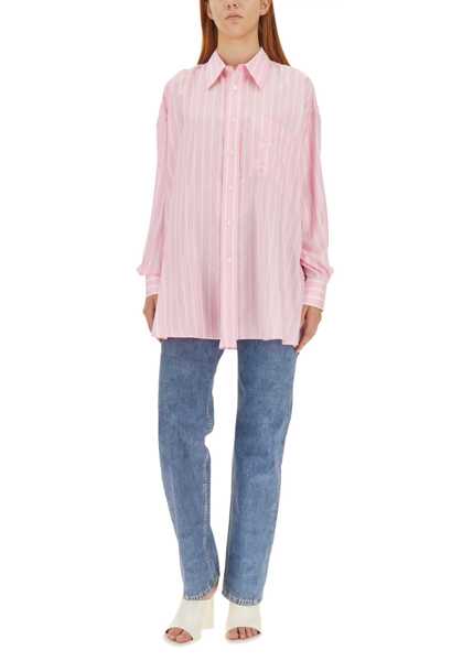 Bluze Bottega Veneta Silk Shirt PINK Femei (BM 16704603) 2