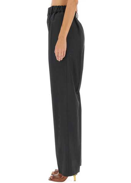 Pantaloni casual Bottega Veneta Loose-Fitting Pants BLACK Femei (BM 16704633) 4