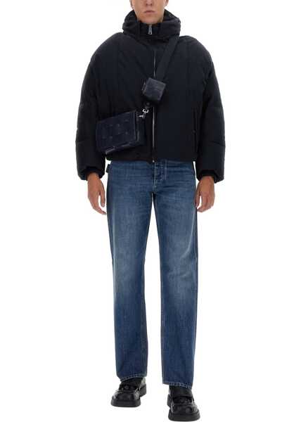 Geci de iarna Bottega Veneta Down Jacket In Tech BLUE Barbati (BM 16704642) 2