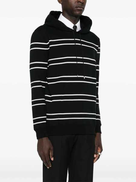 Bluze de trening Saint Laurent Striped Sweatshirt BLACK Barbati (BM 16704648) 3