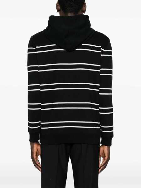Bluze de trening Saint Laurent Striped Sweatshirt BLACK Barbati (BM 16704648) 4