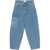 Fendi Washed Denim Pants BLUE
