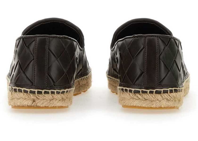 Espadrile Bottega Veneta Leather Espadrille BROWN Barbati (BM 16704813) 3