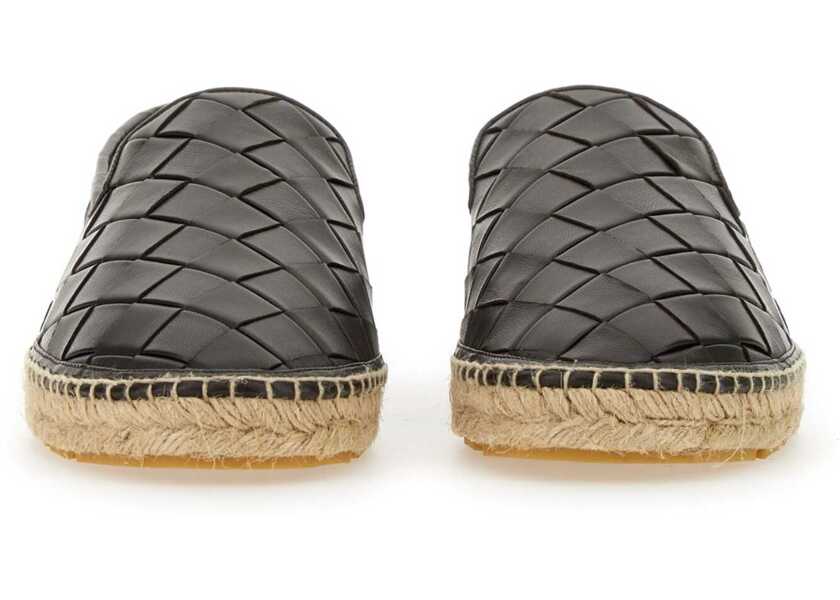 Espadrile Bottega Veneta Leather Espadrille BROWN Barbati (BM 16704813) 4