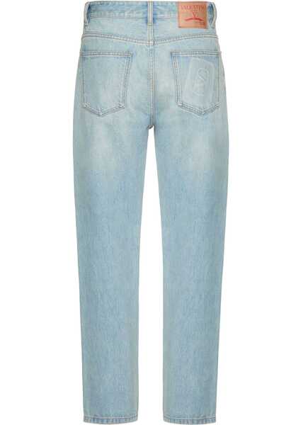 Blugi drepti Valentino Garavani Denim Pants DENIM Barbati (BM 16704825) 2