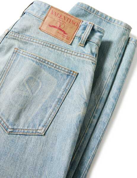 Blugi drepti Valentino Garavani Denim Pants DENIM Barbati (BM 16704825) 3