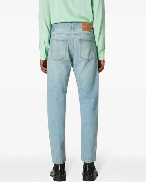 Blugi drepti Valentino Garavani Denim Pants DENIM Barbati (BM 16704825) 4