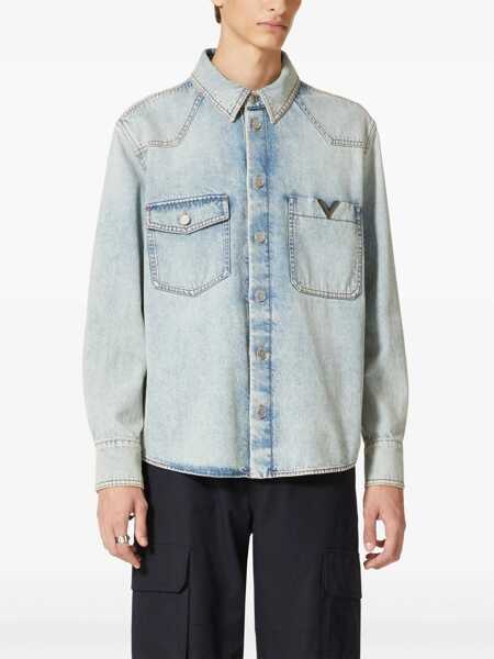 Camasi de blugi Valentino Garavani Denim Shirt DENIM Barbati (BM 16704924) 3