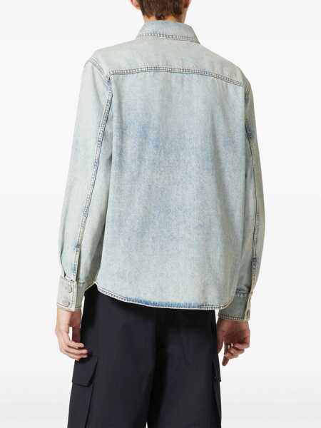 Camasi de blugi Valentino Garavani Denim Shirt DENIM Barbati (BM 16704924) 4