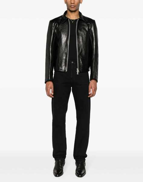 Blugi drepti Saint Laurent Wide Jeans. BLACK Barbati (BM 16704954) 2