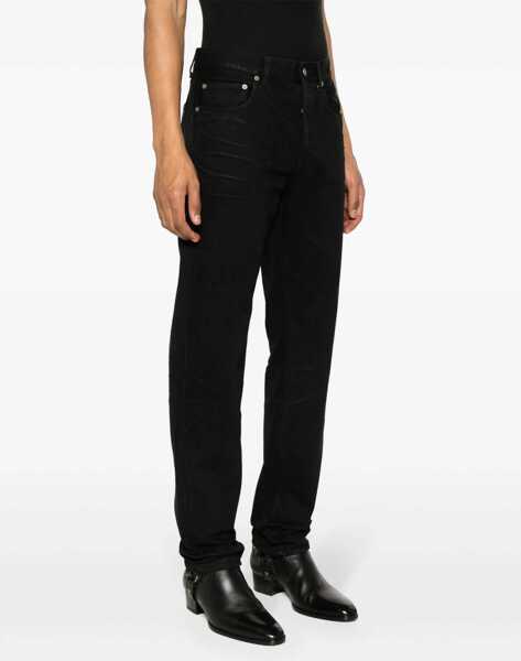 Blugi drepti Saint Laurent Wide Jeans. BLACK Barbati (BM 16704954) 3
