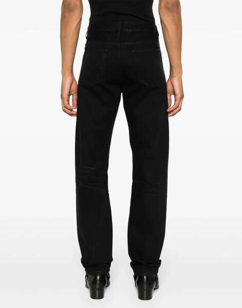 Blugi drepti Saint Laurent Wide Jeans. BLACK Barbati (BM 16704954) 4