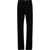 Saint Laurent Wide Jeans. BLACK