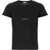 Saint Laurent Logo Print T-Shirt BLACK
