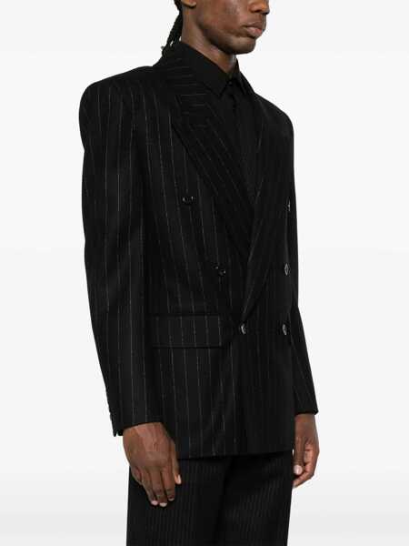 Sacouri office Saint Laurent Oversize Jacket BLACK Barbati (BM 16705014) 3