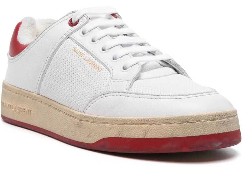 Sneakers Saint Laurent Low Sneakers Sl/61 WHITE Femei (BM 16705038) 2