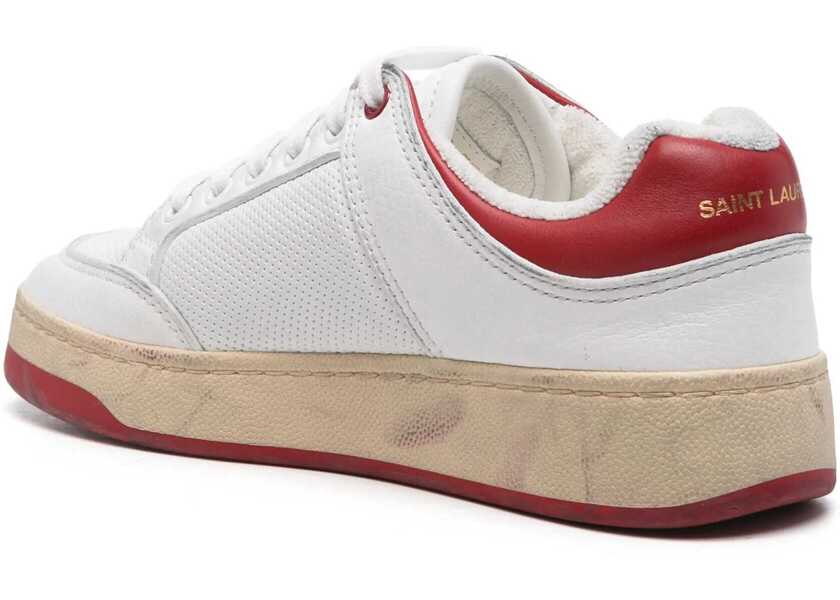 Sneakers Saint Laurent Low Sneakers Sl/61 WHITE Femei (BM 16705038) 3