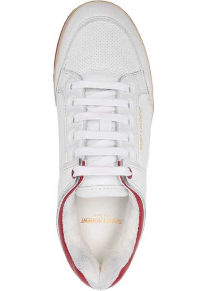 Sneakers Saint Laurent Low Sneakers Sl/61 WHITE Femei (BM 16705038) 4