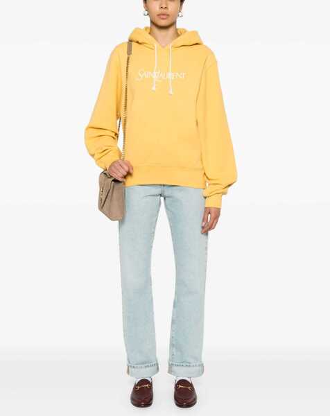 Bluze de trening Saint Laurent Sweatshirt With Logo YELLOW Femei (BM 16705059) 2