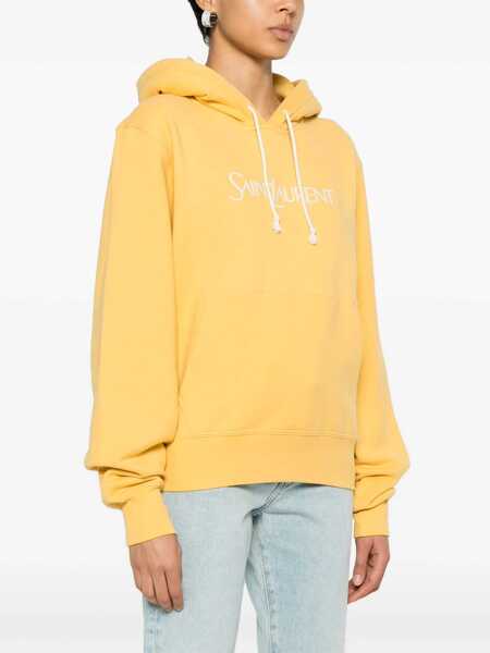 Bluze de trening Saint Laurent Sweatshirt With Logo YELLOW Femei (BM 16705059) 3