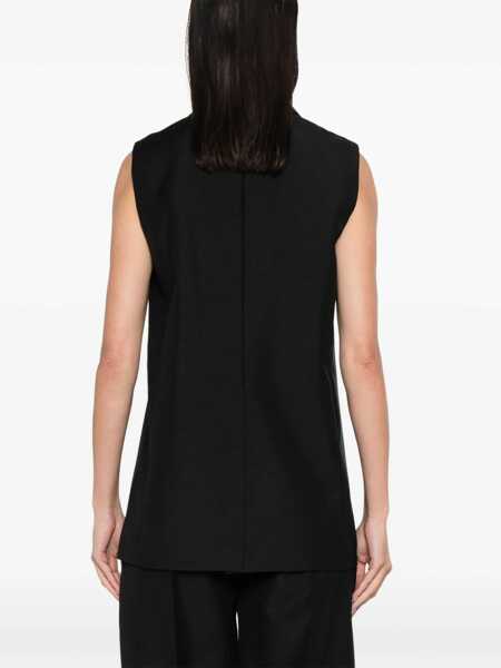 Veste casual Fendi Tailored Vest BLACK Femei (BM 16705101) 4