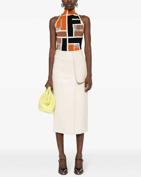 Bluze Fendi Ff Puzzle Pattern Top MULTICOLOUR Femei (BM 16705185) 2