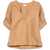 Saint Laurent Blusa Henley BEIGE