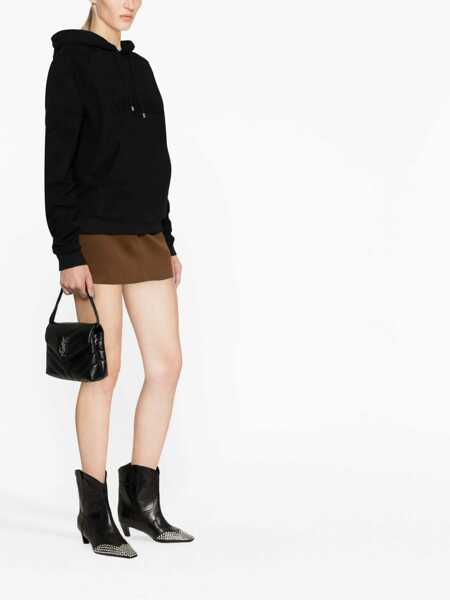 Bluze de trening Saint Laurent Hoodie BLACK Femei (BM 16705239) 3