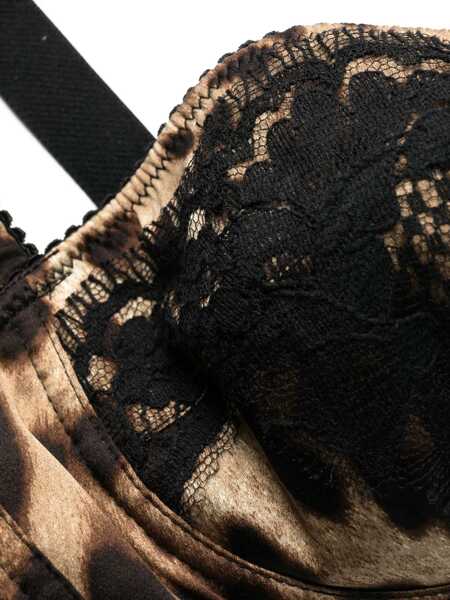 Sutiene Dolce & Gabbana Balconette Bra ANIMALIER Femei (BM 16705356) 3