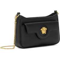 Genti de umar Versace Dama - Genti de umar Versace Mini Medusa Shoulder Bag BLACK VERSACE GOLD Femei (BM 16706118) - B-mall.ro