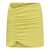 Nineminutes Nineminutes Skirt With Draping YELLOW