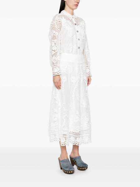 Fuste FARM RIO Farm Rio Skirts WHITE Femei (BM 16706583) 3
