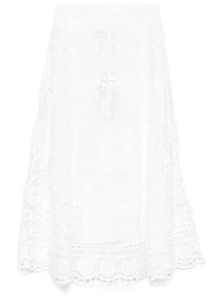 Fuste FARM RIO Farm Rio Skirts WHITE Femei (BM 16706583) 1