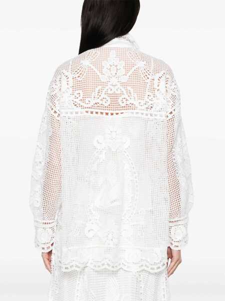 Camasi FARM RIO Farm Rio Shirts WHITE Femei (BM 16706595) 4