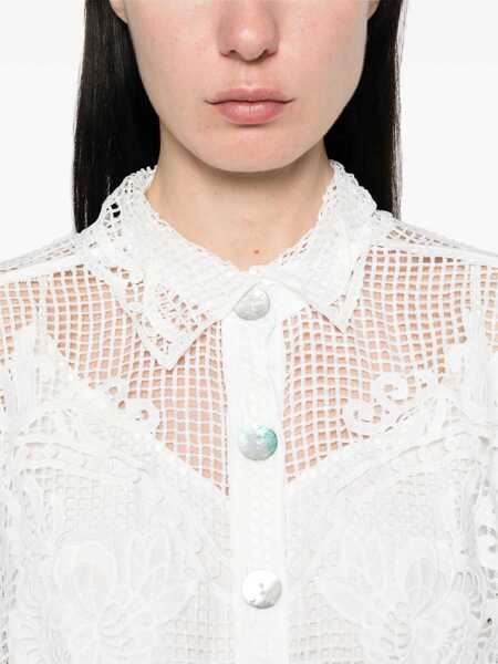 Camasi FARM RIO Farm Rio Shirts WHITE Femei (BM 16706595) 5