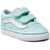 Vans Old Skool V Glitter Pastel Blue BABY BLUE