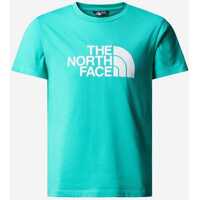 Tricouri B S/S Easy Tee Tnf White/Asphalt Grey Baieti