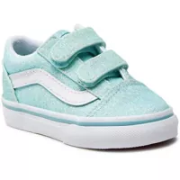 Sneakers Vans Old Skool V Glitter Pastel Blue