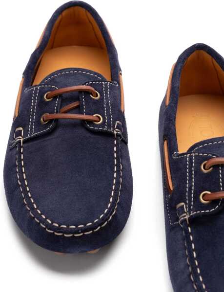 Mocasini TODS Leather Loafer BLUE Barbati (BM 16708410) 2