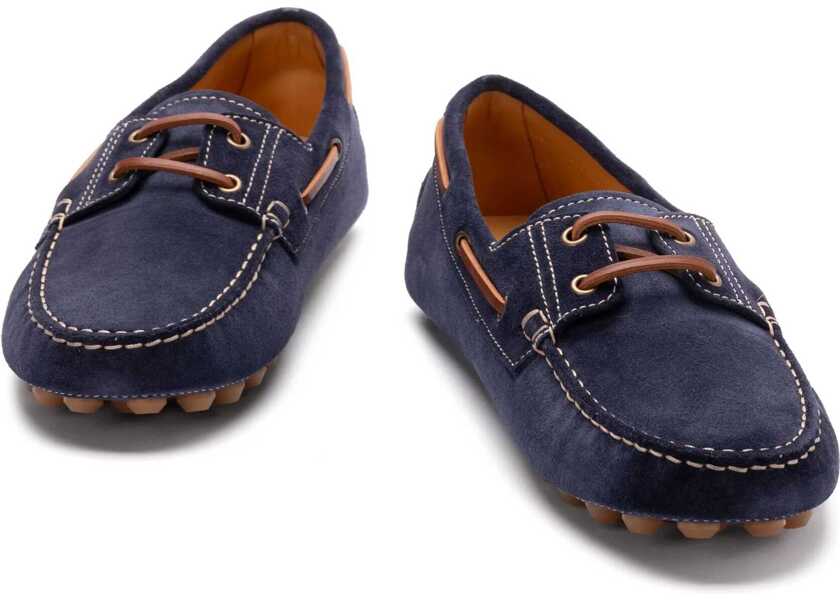 Mocasini TODS Leather Loafer BLUE Barbati (BM 16708410) 3